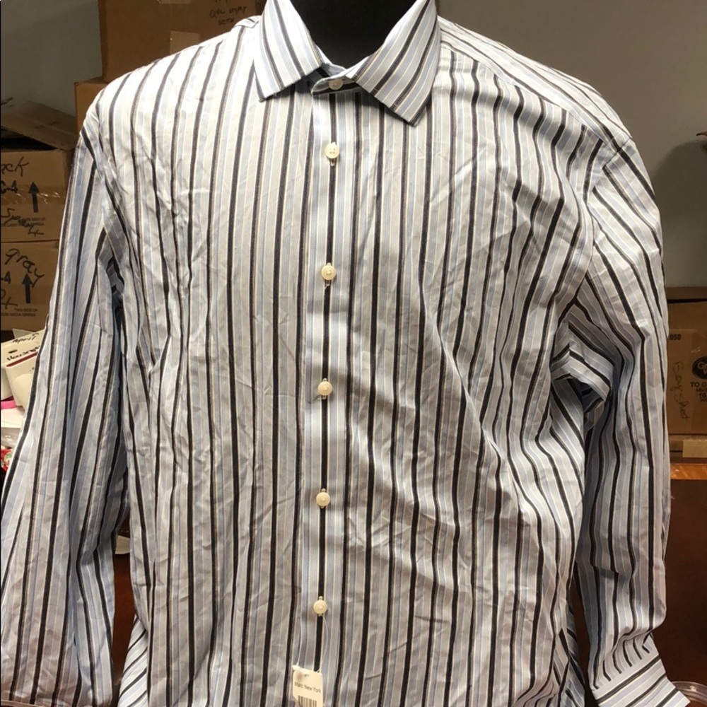 Marc New York striped dress shirt